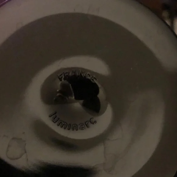 LUMINARC France Pair of Wine Glasses with Black Stems 🇫🇷🍷🖤 - Picture 3 of 4